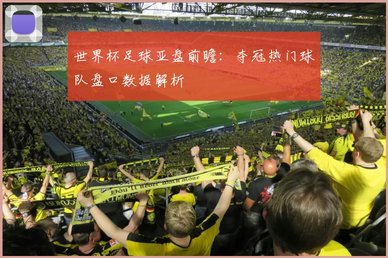 世界杯足球亚盘前瞻：夺冠热门球队盘口数据解析