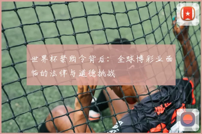 世界杯禁购令背后:全球博彩业面临的法律与道德挑战
